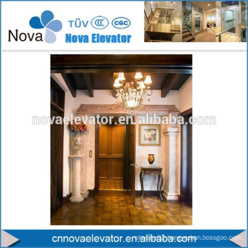 320KGS, 4 Persons Wooden Decoration Home Elevator